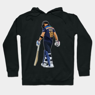 Virat Kohli #18 Walks Back Hoodie